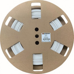 PO-08 ProMark Oval Wire Marker Profile, 100m Bulk Reel, White