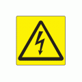 50 x 50mm Danger Polypropylene Label