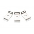Stainless Steel Cable Tie Mount with M6 Fixing, Pack of 50