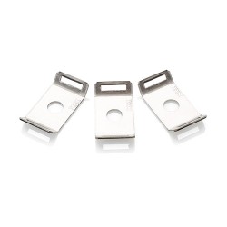 Stainless Steel Cable Tie Mount with M6 Fixing, Pack of 50