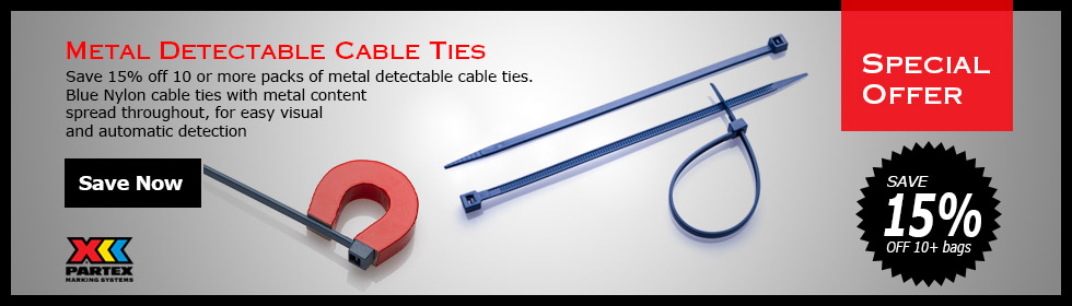 Metal Detectable Ties