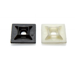 28mm Adhesive Natural Cable Tie Base