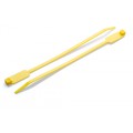 200 x 4.6mm Yellow Marker Cable Tie, Pack of 100