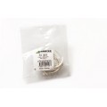 Cable Marker, PA02 (Size B) Black on White, 250 Pack