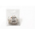 Cable Marker, PA1 (Size C) Black on White, 250 Pack