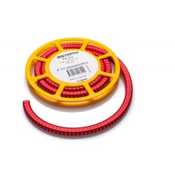 Cable Marker, PA2 (Size D) Colour Coded, Compactadisc