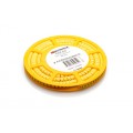 Cable Marker, PAZE20 (Size D) Halogen Free, Black on Yellow