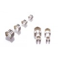PC40 Clip-On Cable Marker, Size 5.0 - 6.2mm, Black on White