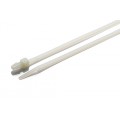 200 x 4.6mm Push Mount Cable Tie, Pack of 100