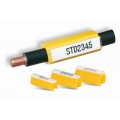 PTC10 Yellow Clip-On Marker Holder with 15mm Pocket, 200 pcs