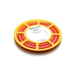 Cable Marker, PZ2 (Size D) Straight Cut, Colour Coded, Compactadisc