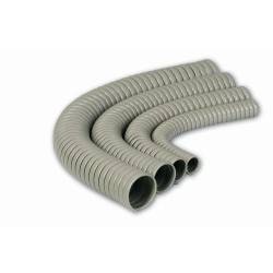 20mm Grey Spiral Tubing, 1m Length