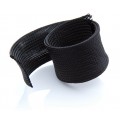 40mm Black Braided Cable Sheathing, 100m Roll